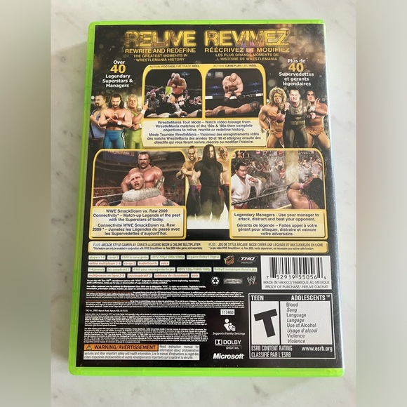 Xbox 360 WWE Game - Picture 2 of 4